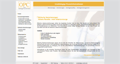 Desktop Screenshot of englische-lebensversicherung.biz
