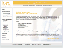 Tablet Screenshot of englische-lebensversicherung.biz